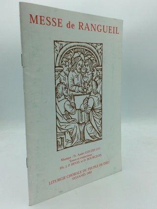 Item #102396 MESSE DE RANGUEIL. Andre Gouzes