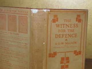 Item #109445 THE WITNESS FOR THE DEFENCE. A E. W. Mason