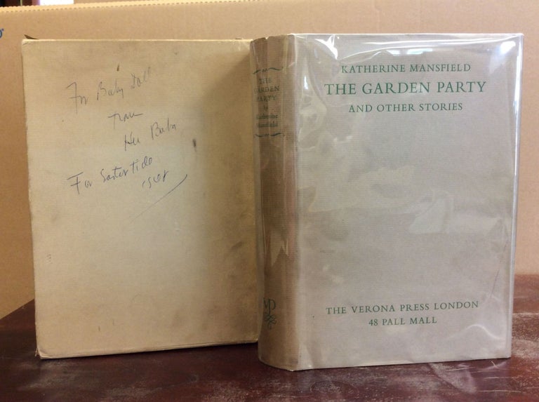 Item #111744 THE GARDEN PARTY and Other Stories. Katherine Mansfield.