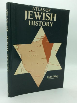 Item #113207 ATLAS OF JEWISH HISTORY. Martin Gilbert