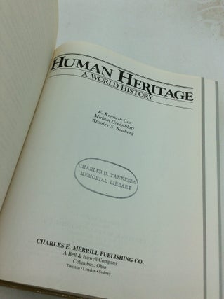 HUMAN HERITAGE: A World History