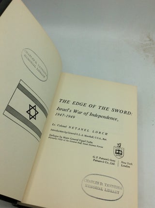 THE EDGE OF THE SWORD: Israel&rsquo;s War of Independence