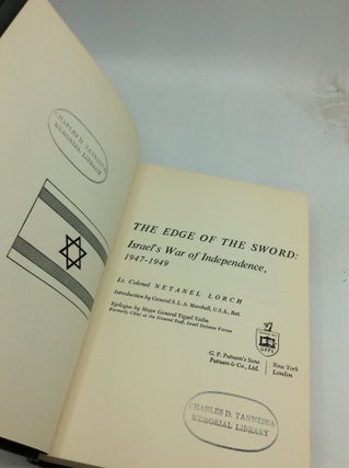 THE EDGE OF THE SWORD: Israel’s War of Independence