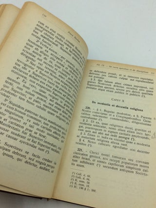 EPITOME INSTITUTI SOCIETATIS IESU Additis Praecipuis Praescriptis ex Iure Communi Regularium; ad Usum Nostrorum Tantum