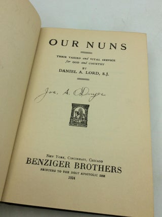 OUR NUNS: Their Varied and Vital Service for God and Country