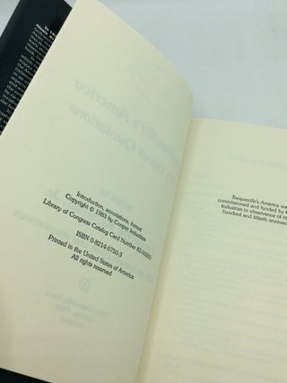 TOCQUEVILLE'S AMERICA: The Great Quotations
