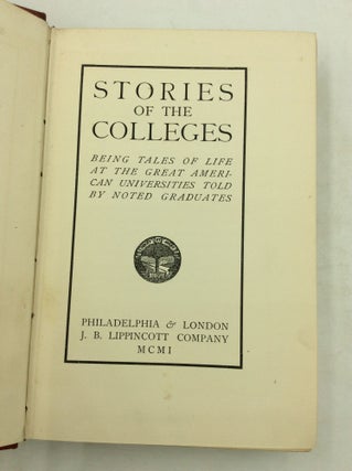"A LIGHTNING CHANGE" in STORIES OF THE COLLEGES.
