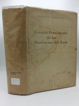 Item #120306 CRONICA FRANCISCANA DE LAS PROVINCIAS DEL PERU. Fray Diego de Cordova Salinas O. F. M