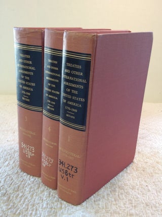 Item #1210706 TREATIES AND OTHER INTERNATIONAL AGREEMENTS OF THE UNITED STATES OF AMERICA,...