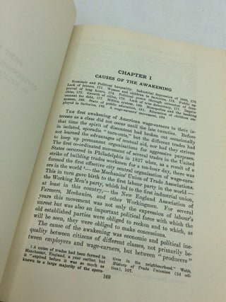 HISTORY OF LABOUR IN THE UNITED STATES: VOLS. I-IV [COMPLETE].