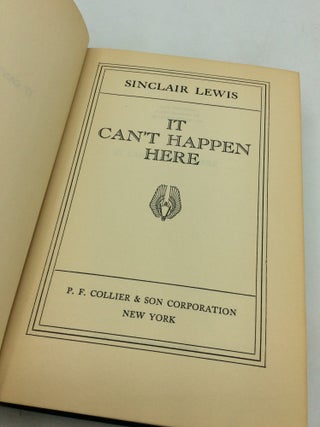 IT CAN'T HAPPEN HERE