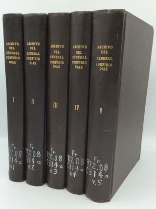 ARCHIVO DEL GENERAL PORFIRIO DIAZ, Volumes I-XVII