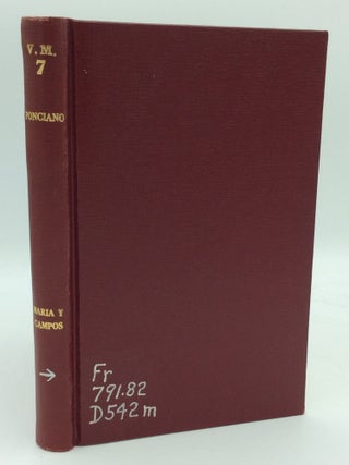 Item #122628 PONCIANO: EL TORERO CON BIGOTES. Armando de Maria y. Campos