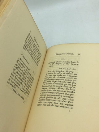 Letters of the Bonaparte family: From the originals in the autograph collection of Baron Heath