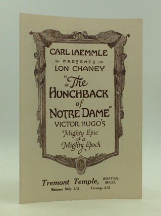 CARL LAEMMLE PRESENTS LON CHANEY IN "THE HUNCHBACK OF NOTRE DAME"
