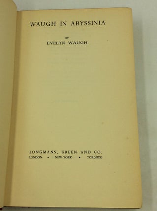 WAUGH IN ABYSSINIA