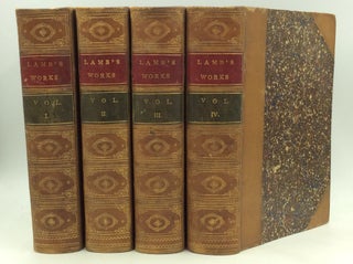 Item #1230759 THE COMPLETE CORRESPONDENCE AND WORKS OF CHARLES LAMB: Vols. I-IV. Charles Lamb