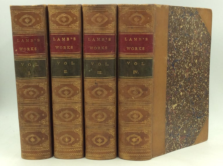 Item #1230759 THE COMPLETE CORRESPONDENCE AND WORKS OF CHARLES LAMB: Vols. I-IV. Charles Lamb.