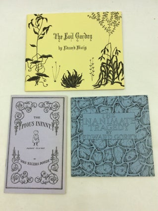 Item #1237025 THREE BOOKS FROM THE FANTOD PRESS: The Pious Infant; The Evil Garden; The...