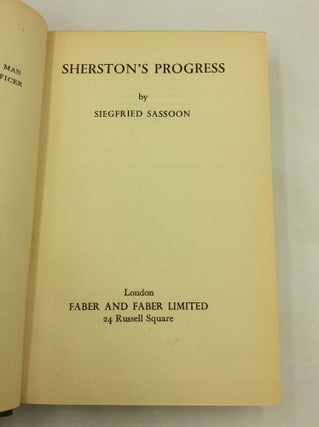 THE GEORGE SHERSTON TRILOGY: MEMOIRS OF A FOX-HUNTING MAN; MEMOIRS OF AN INFANTRY OFFICER; and SHERSTON'S PROGRESS.