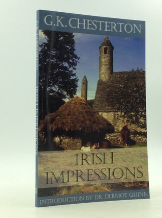 Item #124087 IRISH IMPRESSIONS. G K. Chesterton