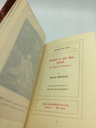 MUHLBACH'S WORKS: EDITION DE LUXE IN 18 VOLUMES