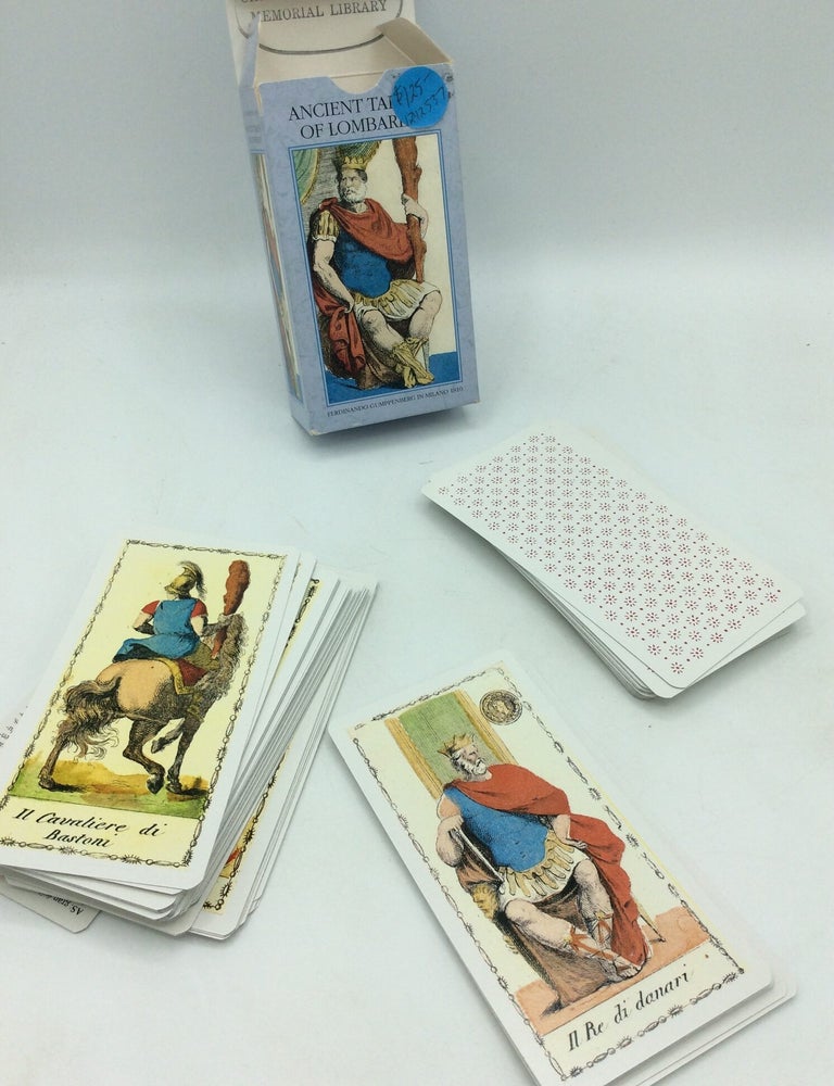 Item #1242537 ANCIENT TAROTS OF LOMBARDY. Italian Tarot Cards.