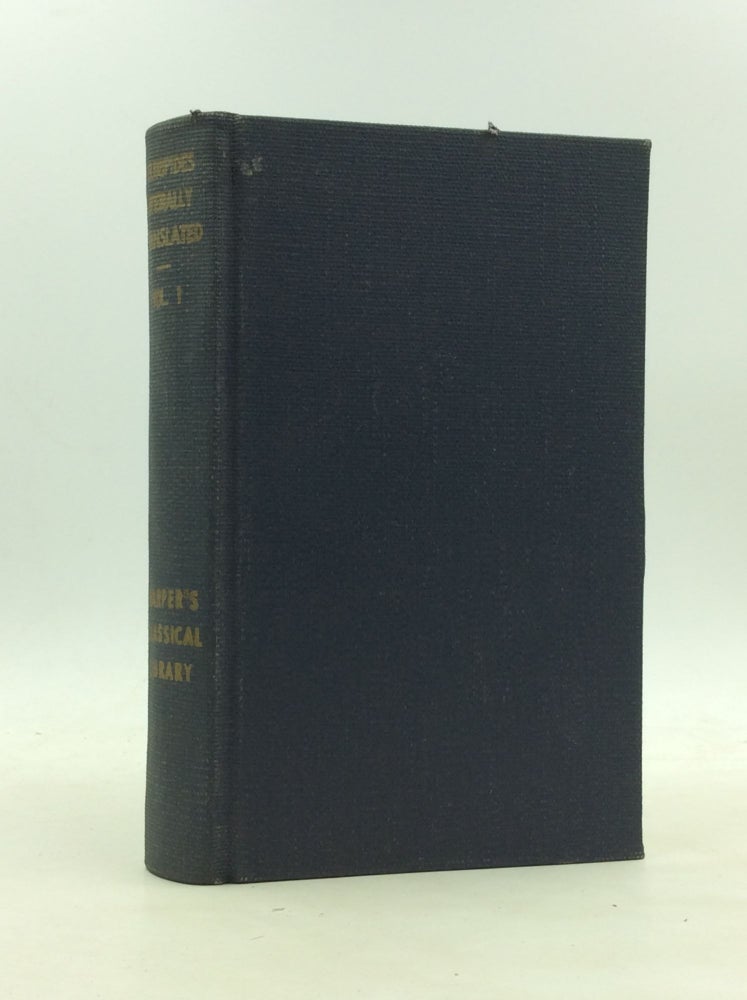Item #1243863 THE TRAGEDIES OF EURIPIDES, VOL. I. ed Theodore Alois Buckley.