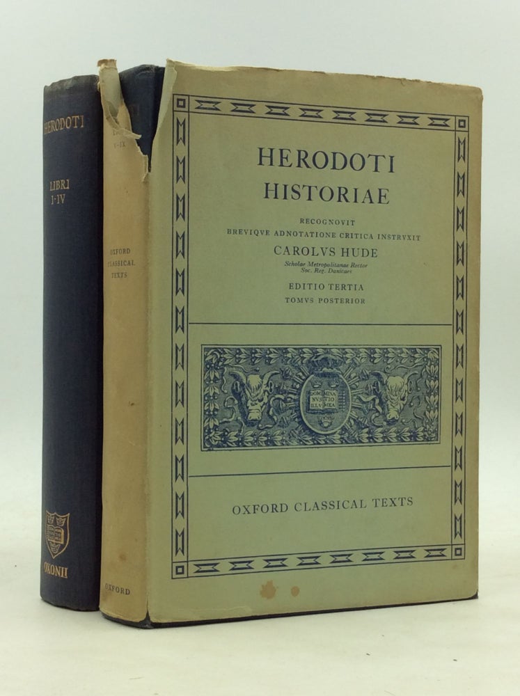 Item #1243870 HERODOTI HISTORIAE: Vols. I-II. Herodotus, ed Carl Hude.