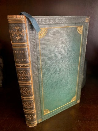 Item #1244076 M. TULLII CICERONIS DE FINIBUS BONORUM ET MALORUM LIBRI QUINQUE. Cicero, John Davis