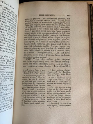M. TULLII CICERONIS DE FINIBUS BONORUM ET MALORUM LIBRI QUINQUE
