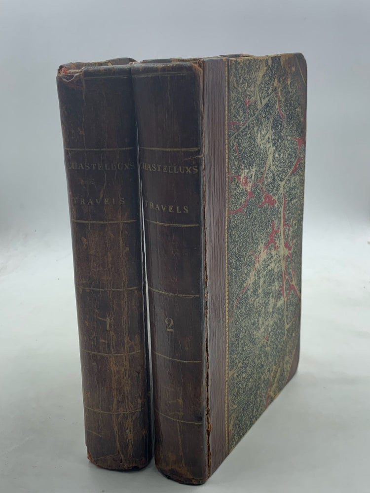 Item #1245749 TRAVELS IN NORTH AMERICA IN THE YEARS 1780, 1781, AND 1782. Marquis de Chastellux.