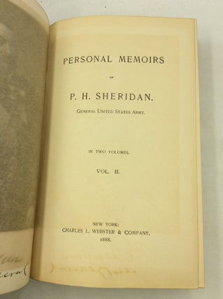 PERSONAL MEMOIRS OF P.H. SHERIDAN