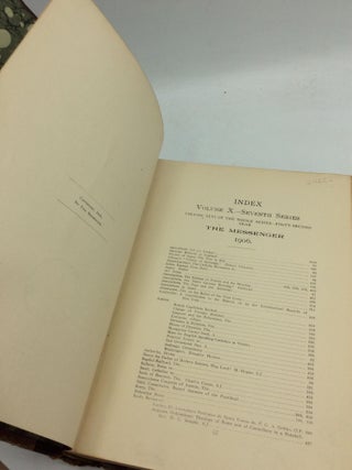 THE MESSENGER Monthly Magazine: Vol. 46 - 1906
