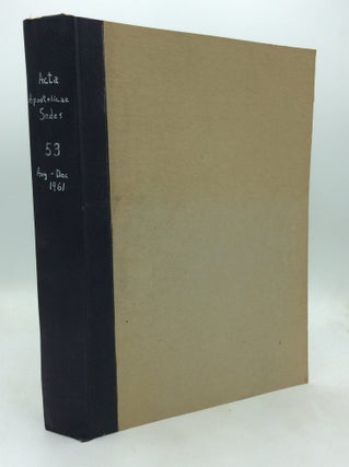 ACTA APOSTOLICAE SEDIS (Volumes 1-74 in 112 books)