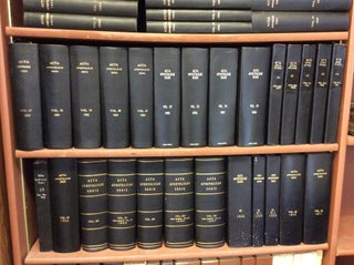 ACTA APOSTOLICAE SEDIS (Volumes 1-74 in 112 books)
