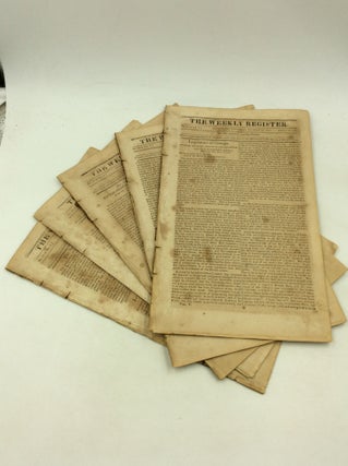 Item #1247343 NILES' WEEKLY REGISTER: set of 5 issues from 1813-1814. Hezekiah Niles