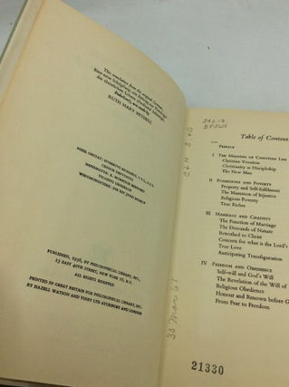 A NEW CREATION: Towards a Theology of the Christian Life