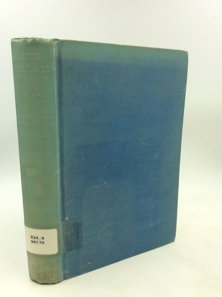 Item #1250043 THE SILENCE OF THE SEA and Other Essays. Hilaire Belloc.
