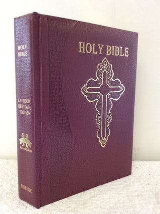Item #1251038 HOLY BIBLE: CATHOLIC HERITAGE EDITION. Bible in English