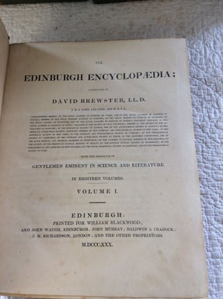 THE EDINBURGH ENCYCLOPAEDIA: Vols. 1-18