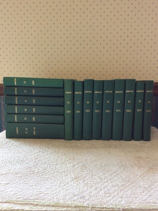 Item #1252626 ABSIDE: Revista de Cultura Mejicana, 1963-1978. Alfonso Junco, eds