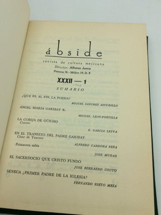 ABSIDE: Revista de Cultura Mejicana, 1963-1978