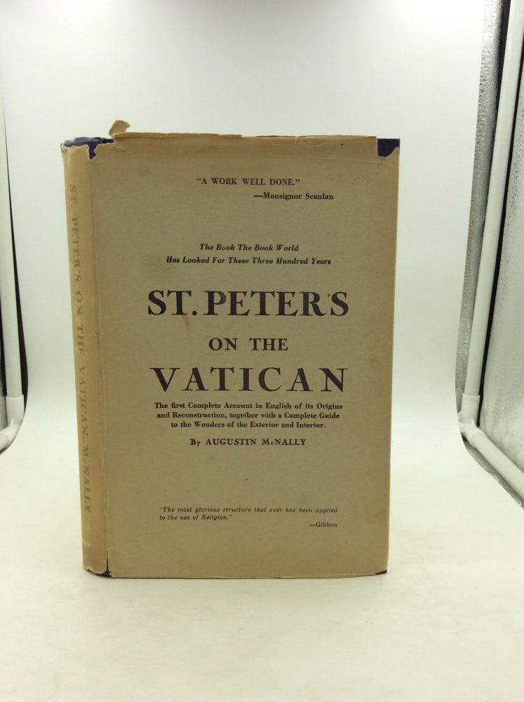 Item #125459 ST. PETER'S ON THE VATICAN. Augustin McNally.
