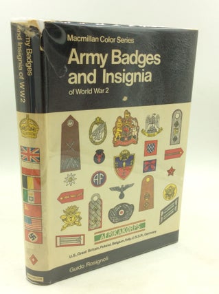Item #1256085 ARMY BADGES AND INSIGNIA OF WORLD WAR 2: U.S., Great Britain, Poland, Belgium,...
