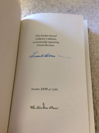 THE ASTRONAUT'S LIBRARY: complete set: Men From Earth, Moon Shot, Lost Moon, Countdown, Schirra's Space, We Seven