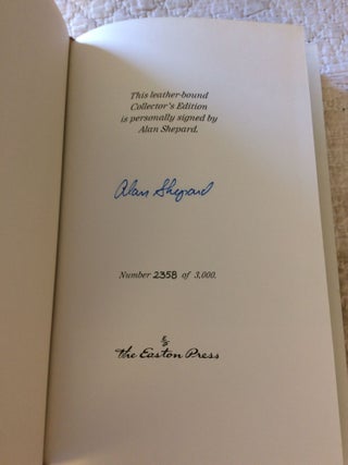 THE ASTRONAUT'S LIBRARY: complete set: Men From Earth, Moon Shot, Lost Moon, Countdown, Schirra's Space, We Seven