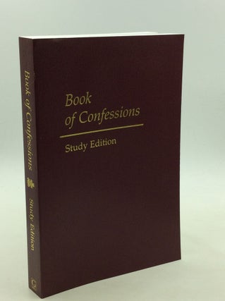 Item #126345 BOOK OF CONFESSIONS STUDY EDITION [Part I of the Constitution of the Presbyterian...