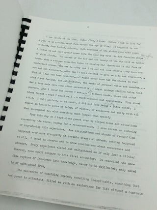 "...That I May Know Myself..." - A Memoir written in search for Self