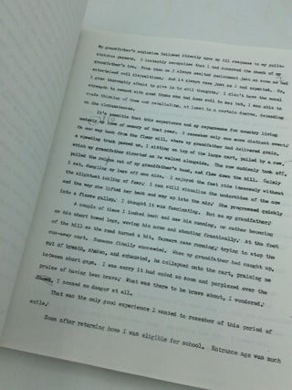 "...That I May Know Myself..." - A Memoir written in search for Self